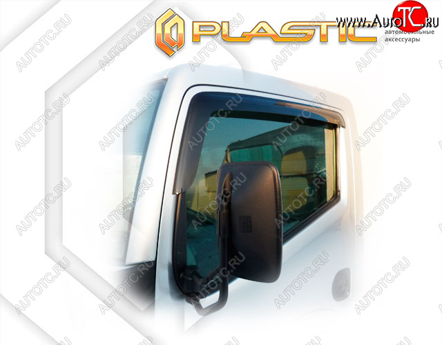 2 159 р. Дефлектора окон CA-Plastic Nissan Cabstar F24 (2007-2014) (Classic полупрозрачный)  с доставкой в г. Самара
