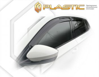 Ветровики дверей CA-Plastic Skoda (Шкода) Karoq (Карог)  NU7 (2017-2025) NU7 дорестайлинг, рестайлинг