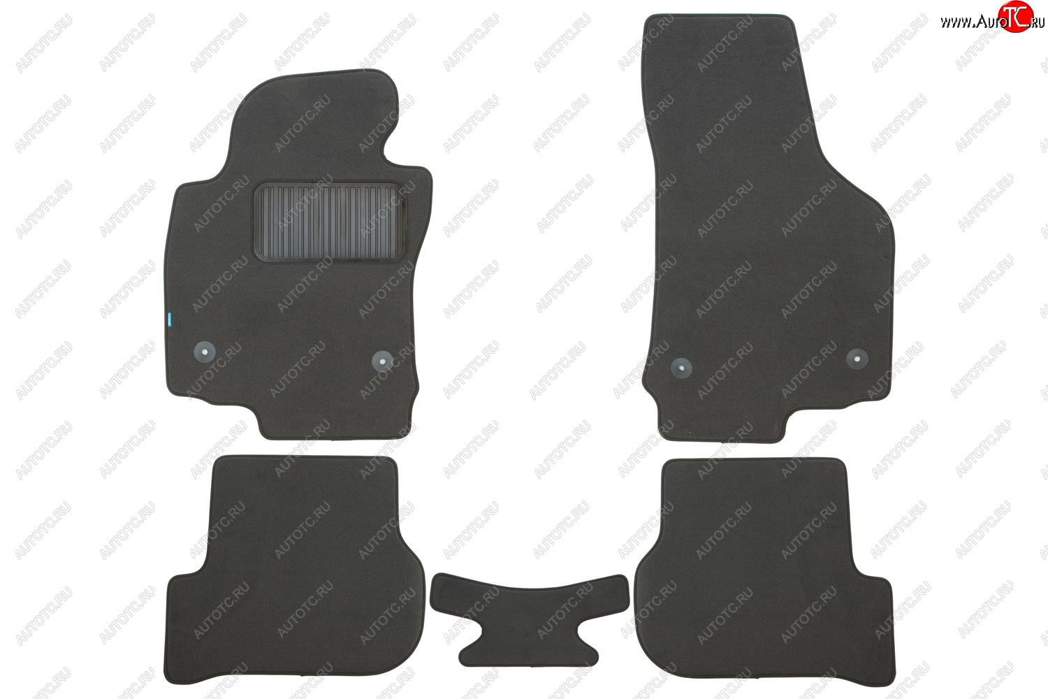 9 549 р. Коврики салона (текстиль) Klever Premium Seat Leon 1P хэтчбэк 5 дв. дорестайлинг (2005-2009) (Чёрные)  с доставкой в г. Самара