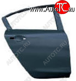 9 899 р. Правая дверь задняя BodyParts Mazda 3/Axela BL дорестайлинг седан (2009-2011) (Неокрашенная)  с доставкой в г. Самара