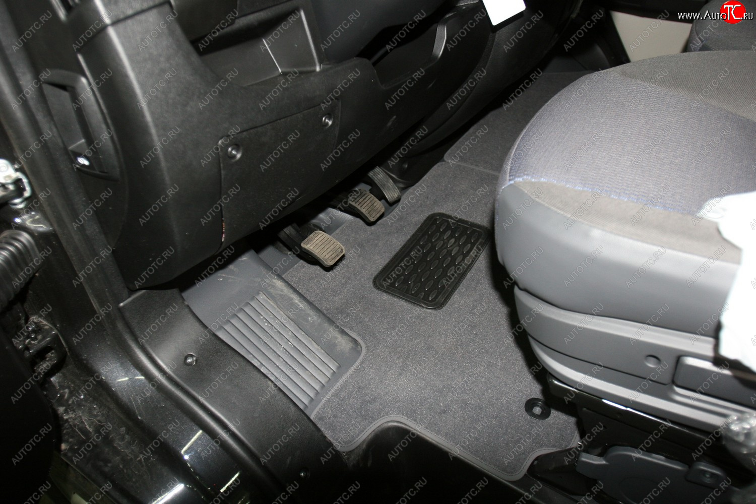 2 699 р. Комплект ковриков в салон (чёрные, текстиль) Element CITROEN Jumper 290 рестайлинг (2014-2022)  с доставкой в г. Самара
