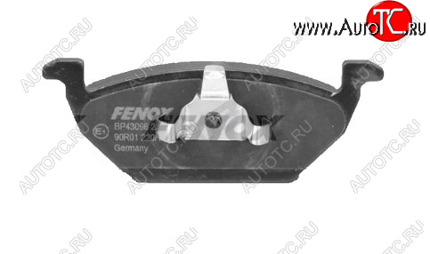 2 459 р. Комплект передних тормозных колодок FENOX Skoda Fabia Mk2 универсал дорестайлинг (2007-2010)  с доставкой в г. Самара