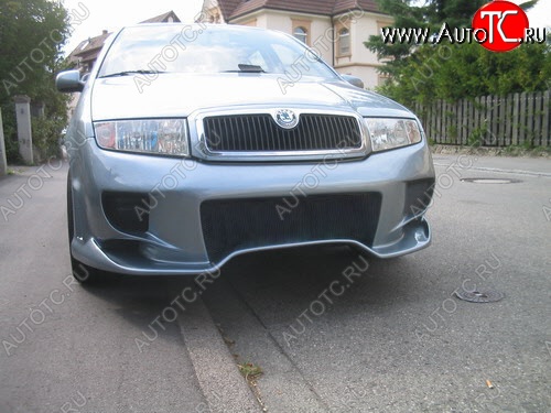 24 599 р. Передний бампер Formula Skoda Fabia Mk1 седан рестайлинг (2004-2008)  с доставкой в г. Самара