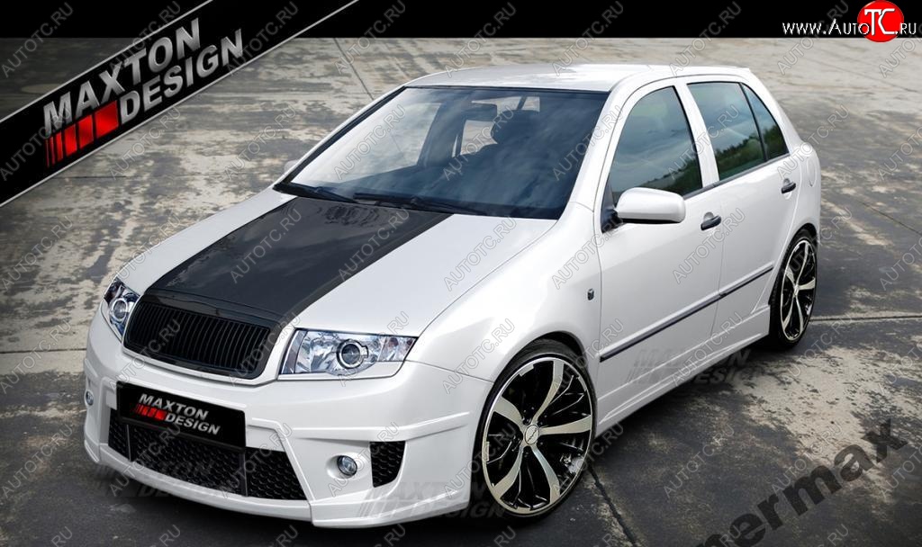 28 999 р. Передний бампер Maxton Skoda Fabia Mk1 седан рестайлинг (2004-2008)  с доставкой в г. Самара