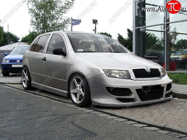 25 699 р. Передний бампер Weber Sport Skoda Fabia Mk1 седан рестайлинг (2004-2008)  с доставкой в г. Самара