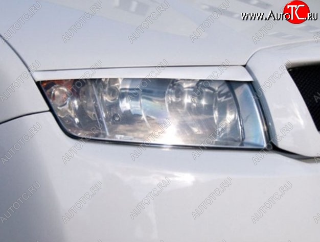 1 299 р. Реснички на фары CT Skoda Fabia Mk1 седан рестайлинг (2004-2008) (Неокрашенные)  с доставкой в г. Самара