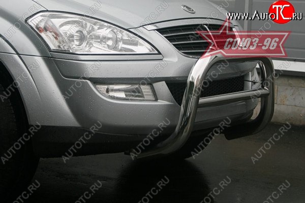 17 954 р. Защита переднего бампера Souz-96 (d76) SSANGYONG Kyron дорестайлинг (2005-2007)  с доставкой в г. Самара