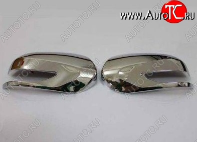 5 349 р. Накладки на зеркала CT v1 Subaru Forester SJ дорестайлинг (2012-2016) (Неокрашенные)  с доставкой в г. Самара
