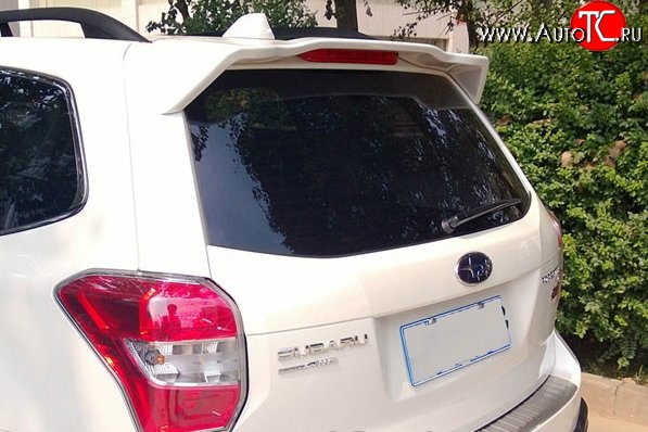 2 549 р. Спойлер M-VRS Subaru Forester SJ дорестайлинг (2012-2016) (Неокрашенный)  с доставкой в г. Самара
