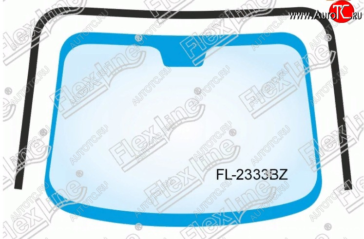 3 499 р. Молдинг лобового стекла FlexLine Subaru Forester SG дорестайлинг (2002-2005)  с доставкой в г. Самара
