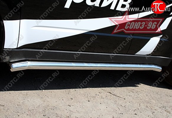 12 239 р. Защита порогов Souz-96 (d60) Subaru Forester SH (2008-2013)  с доставкой в г. Самара
