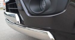 16 999 р. Защита переднего бампера (2 трубыØ75х42 мм, нержавейка) Russtal Suzuki Grand Vitara JT 5 дверей 2-ой рестайлинг (2012-2016)  с доставкой в г. Самара. Увеличить фотографию 3