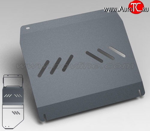 1 179 р. Защита коробки передач Novline (2.3/3.2, МКПП/АКПП, 3 мм) ТАГАЗ Road Partner (2009-2011)  с доставкой в г. Самара