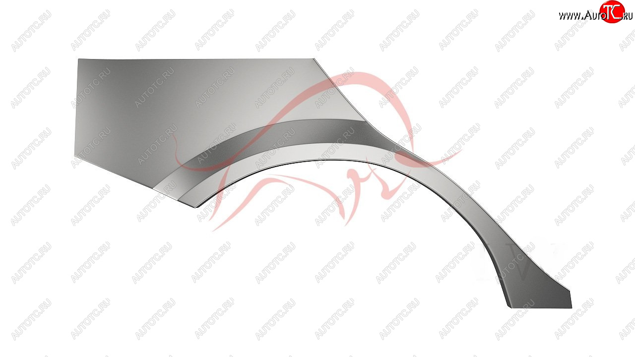 2 189 р. Правая задняя ремонтная арка (внешняя) Wisentbull Toyota Blade хэтчбек (2006-2012)  с доставкой в г. Самара