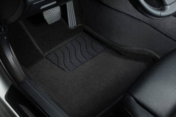 6 199 р. Коврики в салон SEINTEX 3D ВОРС (комплект, 2WD)  Toyota C-HR  NGX10, ZGX10 (2016-2019) дорестайлинг (Цвет: черный)  с доставкой в г. Самара. Увеличить фотографию 4