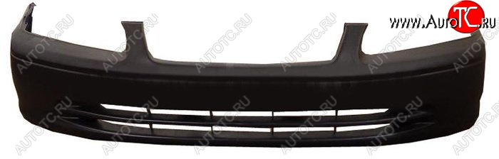 4 299 р. Передний бампер SAT (без отверстий под туманки) Toyota Camry XV20 (1999-2001) (Неокрашенный)  с доставкой в г. Самара
