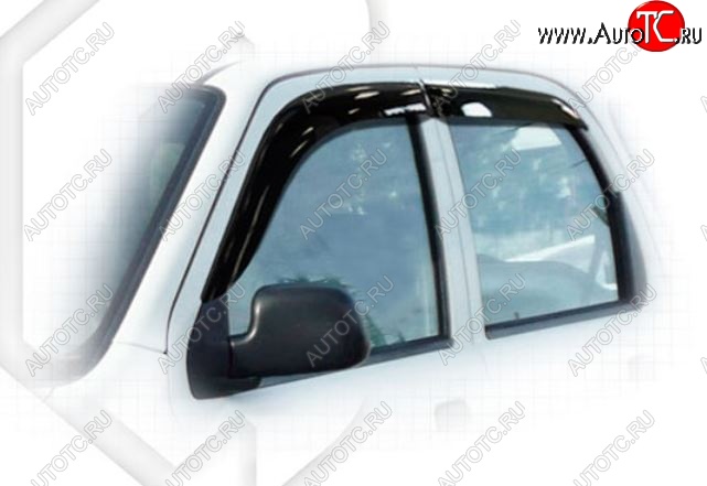 2 079 р. Дефлектора окон CA-Plastic Toyota Cami J100 рестайлинг (2000-2006) (Classic полупрозрачный)  с доставкой в г. Самара