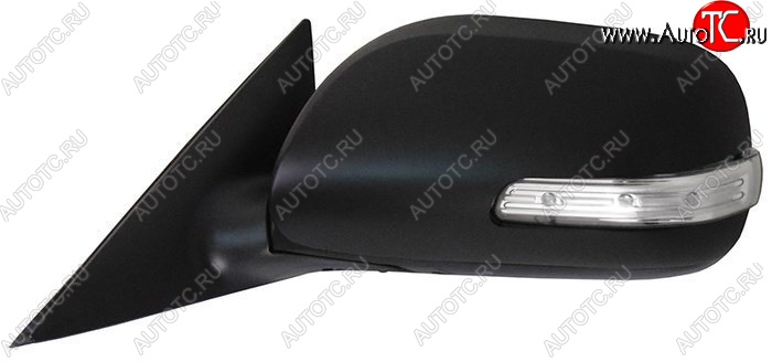 1 349 р. Боковое левое зеркало заднего вида (поворотник) SAT  Toyota Camry  XV40 (2009-2011) рестайлинг (Неокрашенное)  с доставкой в г. Самара
