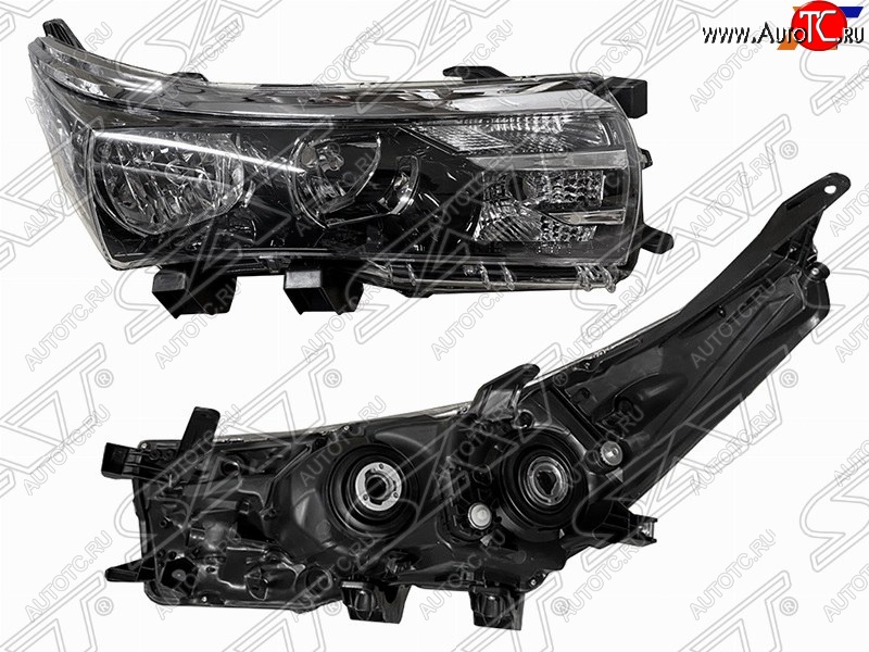 7 449 р. Правая фара SAT (галоген, без ДХО) Toyota Corolla E180 дорестайлинг (2013-2016)  с доставкой в г. Самара