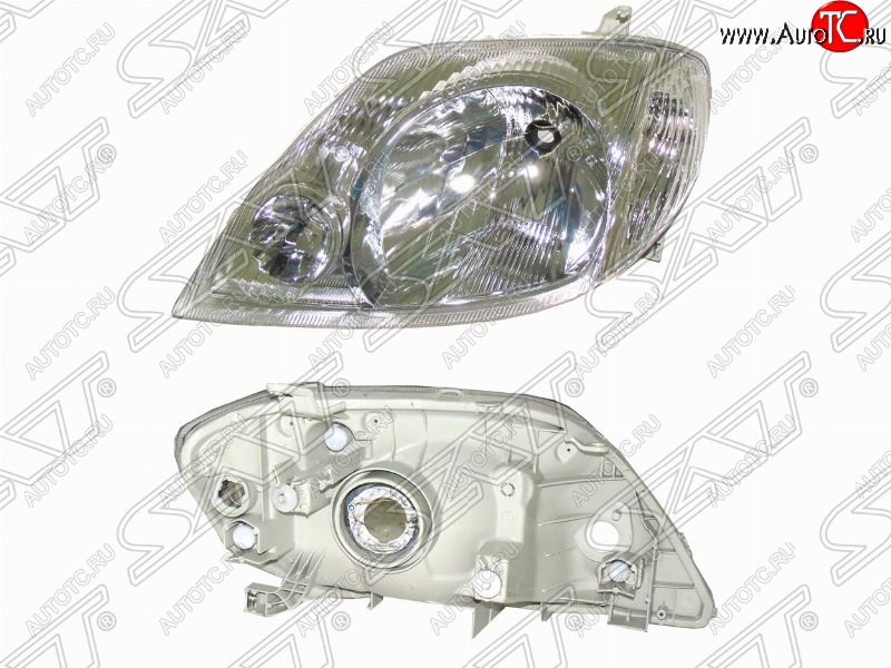3 499 р. Левая фара передняя SAT Toyota Corolla E120 универсал дорестайлинг (2000-2004)  с доставкой в г. Самара