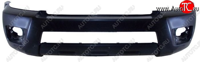 6 599 р. Передний бампер SAT Toyota Hilux Surf N210 дорестайлинг (2002-2005) (Неокрашенный)  с доставкой в г. Самара
