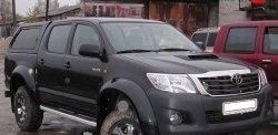 30 699 р. Накладки на колёсные арки с выносом 120 мм Delta 4x4 Toyota Hilux AN10,AN20 дорестайлинг (2004-2008) (Неокрашенные)  с доставкой в г. Самара. Увеличить фотографию 2