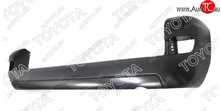 24 599 р. Задний бампер TOYOTA Toyota Land Cruiser Prado J120 (2002-2009) (неокрашенный)  с доставкой в г. Самара