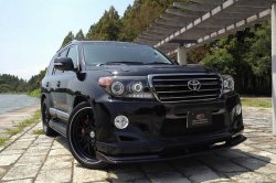 16 649 р. Элерон под передний бампер ELFORD SUV NEO Toyota Land Cruiser 200 1-ый рестайлинг (2012-2015) (Неокрашенная)  с доставкой в г. Самара. Увеличить фотографию 4
