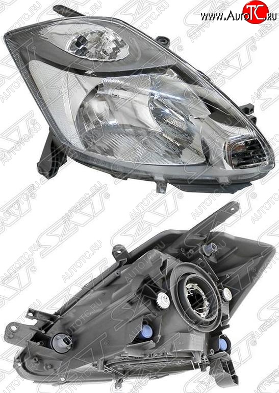 7 999 р. Правая фара SAT Toyota Passo 1 (2004-2010)  с доставкой в г. Самара