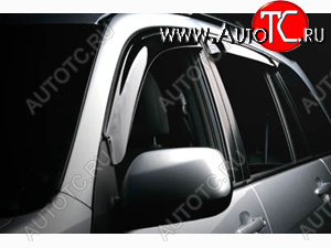 1 869 р. Дефлекторы окон (ветровики) SIM 4 шт Toyota RAV4 XA305 5 дв. дорестайлинг (2005-2009)  с доставкой в г. Самара