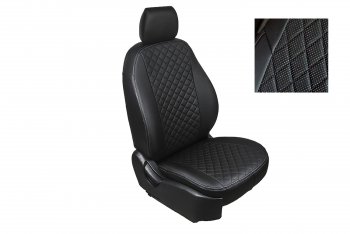 Чехлы на сиденья из экокожи Seintex (ромб) Toyota RAV4 ( XA30,  XA305) (2003-2010) 5 дв. удлиненный дорестайлинг, 5 дв. дорестайлинг, 5 дв. 1-ый рестайлинг, 5 дв. удлиненный 1-ый рестайлинг