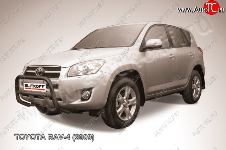 15 399 р. Кенгурятник d57 низкий Toyota RAV4 XA30 5 дв. 1-ый рестайлинг (2008-2010) (Цвет: серебристый)  с доставкой в г. Самара