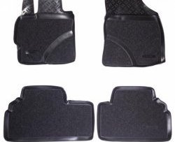 Коврики в салон Aileron 4 шт. (полиуретан) Toyota Verso  R20 (2009-2012) дорестайлинг