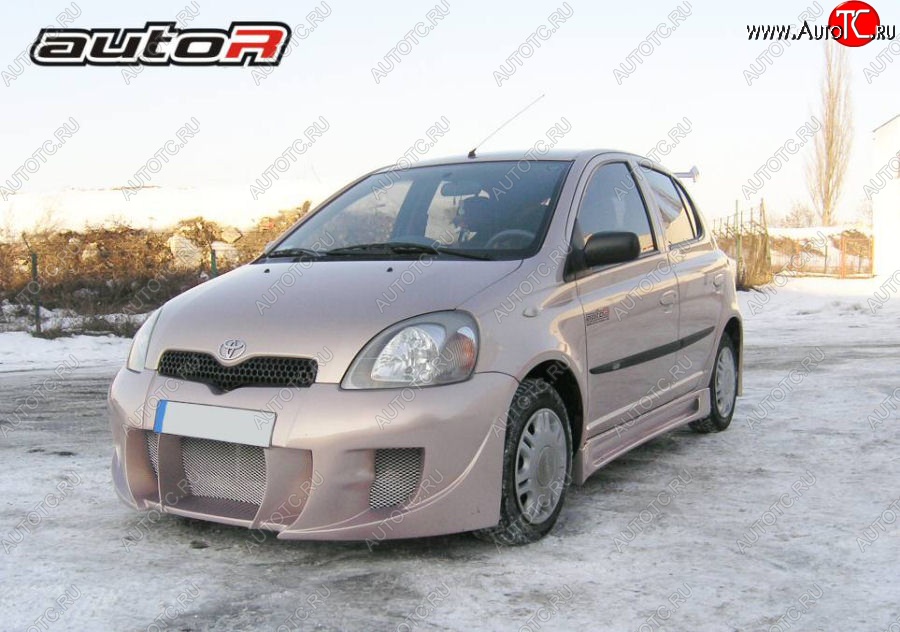 24 999 р. Передний бампер EVO Toyota Yaris XP10 хэтчбэк 5 дв. (1999-2005)  с доставкой в г. Самара