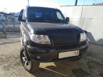 4 999 р. Решетка радиатора Ralex Зима-Лето  Уаз Патриот  3163 5 дв. (2005-2013) дорестайлинг (Окрашенная)  с доставкой в г. Самара. Увеличить фотографию 16