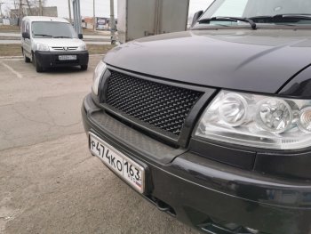 4 999 р. Решетка радиатора Ralex Зима-Лето  Уаз Патриот  3163 5 дв. (2005-2013) дорестайлинг (Окрашенная)  с доставкой в г. Самара. Увеличить фотографию 10