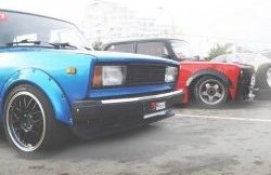 1 249 р. Универсальные расширители колёсных арок Uni Hyundai Avante (2010-2013) (Вылет 40 мм (без сужений к краям), Поверхность: глянец )  с доставкой в г. Самара. Увеличить фотографию 8
