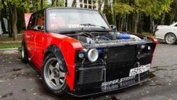 1 249 р. Универсальные расширители колёсных арок Uni Hyundai Avante (2010-2013) (Вылет 40 мм (без сужений к краям), Поверхность: глянец )  с доставкой в г. Самара. Увеличить фотографию 9