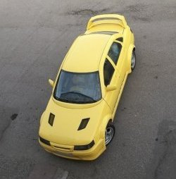 1 999 р. Накладки на капот DK Hyundai Accent 1 X3 седан дорестайлинг (1994-1997) (Неокрашенные)  с доставкой в г. Самара. Увеличить фотографию 3