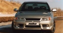Жабры на капот Nika Hyundai Accent 1 X3 седан дорестайлинг (1994-1997)