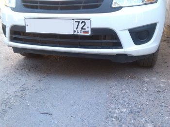 579 р. Универсальная губа (юбка) переднего бампера Cruze Style Hyundai Accent 1 X3 седан дорестайлинг (1994-1997)  с доставкой в г. Самара. Увеличить фотографию 17