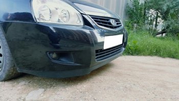 579 р. Универсальная губа (юбка) переднего бампера Cruze Style Hyundai Accent 1 X3 седан дорестайлинг (1994-1997)  с доставкой в г. Самара. Увеличить фотографию 9