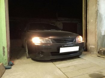 579 р. Универсальная губа (юбка) переднего бампера Cruze Style Hyundai Accent 1 X3 седан дорестайлинг (1994-1997)  с доставкой в г. Самара. Увеличить фотографию 11