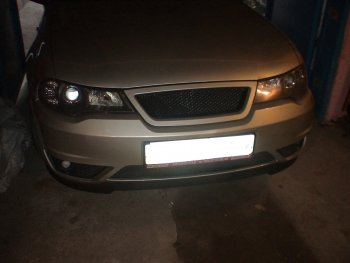 579 р. Универсальная губа (юбка) переднего бампера Cruze Style Hyundai Accent 1 X3 седан дорестайлинг (1994-1997)  с доставкой в г. Самара. Увеличить фотографию 13