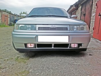 579 р. Универсальная губа (юбка) переднего бампера Cruze Style Hyundai Accent 1 X3 седан дорестайлинг (1994-1997)  с доставкой в г. Самара. Увеличить фотографию 6