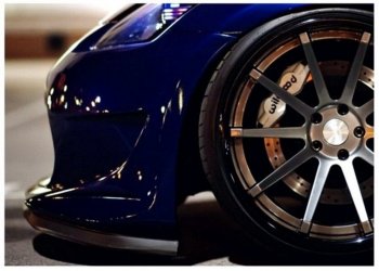 1 839 р. Универсальный гибкий сплиттер переднего бампера Sport Hyundai Accent 1 X3 седан дорестайлинг (1994-1997) (Цвет: чёрный)  с доставкой в г. Самара. Увеличить фотографию 2