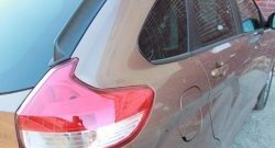 Универсальные боковые спойлера АртФорм Opel Corsa C (2000-2006) (Цвет чёрный)