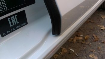 559 р. Уплотнитель дверной вертикальный универсальный РКИ-19 (длина 1-ого упл., 114 см.) Skoda Superb B6 (3T5) универсал рестайлинг (2013-2015)  с доставкой в г. Самара. Увеличить фотографию 6