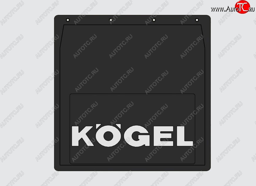1 439 р. Комплект брызговиков для прицепов KOGEL Seintex KIA K-Series 1 PU бортовой грузовик дорестайлинг (2004-2025)  с доставкой в г. Самара