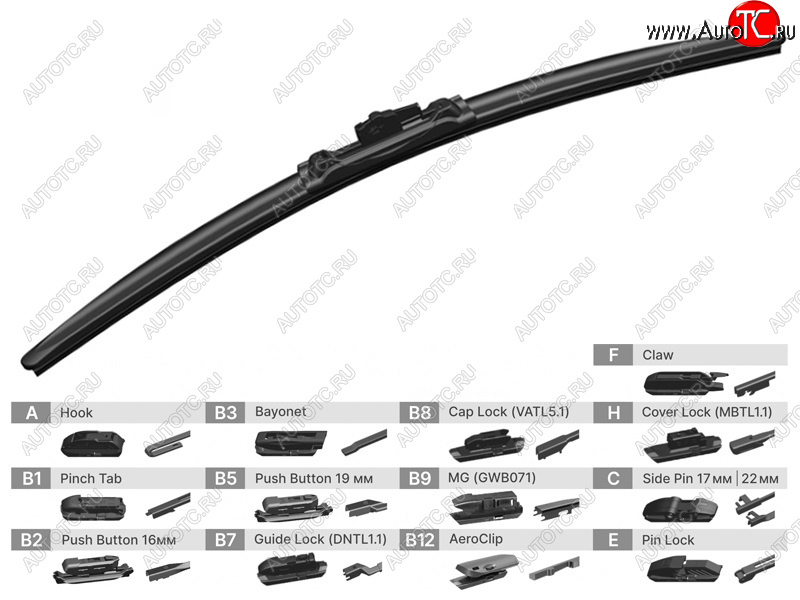529 р. Щетка стеклоочистителя (Бескаркасная, 24″/600 мм) SAT Toyota RAV4 CA20 5 дв. дорестайлинг (2000-2003)  с доставкой в г. Самара